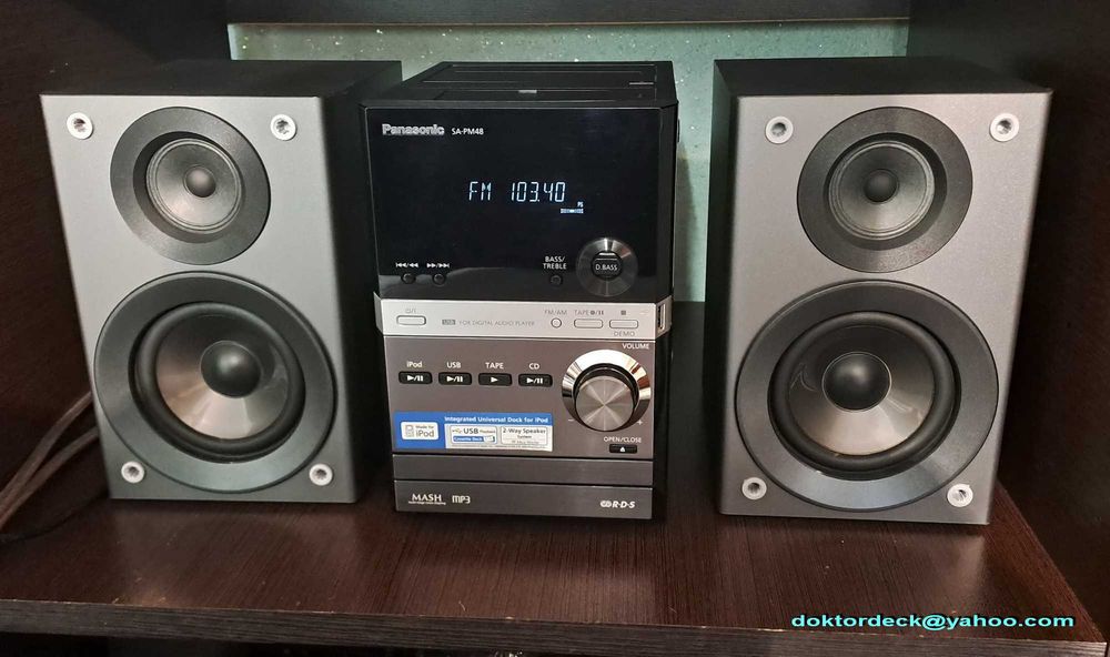 minisistem Panasonic SA-PM 48 cu usb