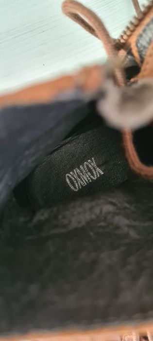 Кожаные ботинки Oxmox