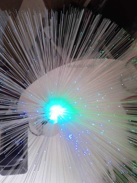 Лампа волоконно-оптическа с адаптър 220V/5V