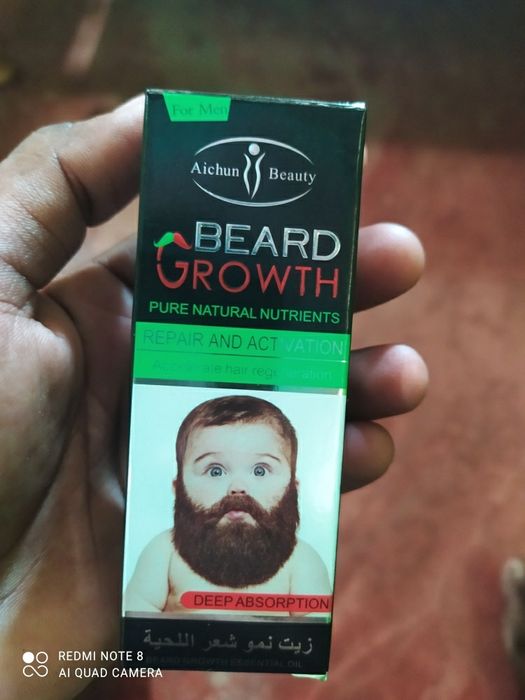 Шаш сақал өсіретін май сатылымда