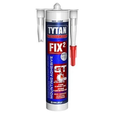 Titan клей fix 2 белый