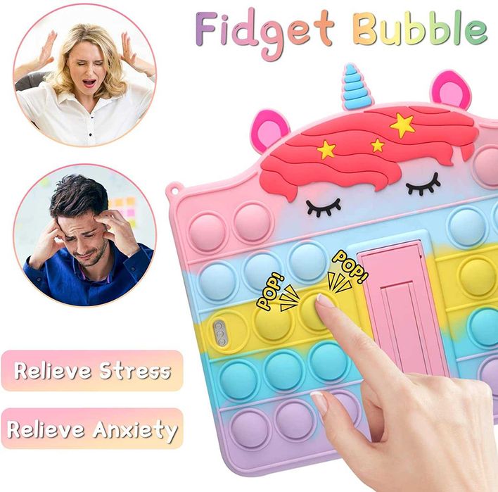 Нов Защитен калъф за таблет iPad Айпад Еднорог играчка Попип Фиджет