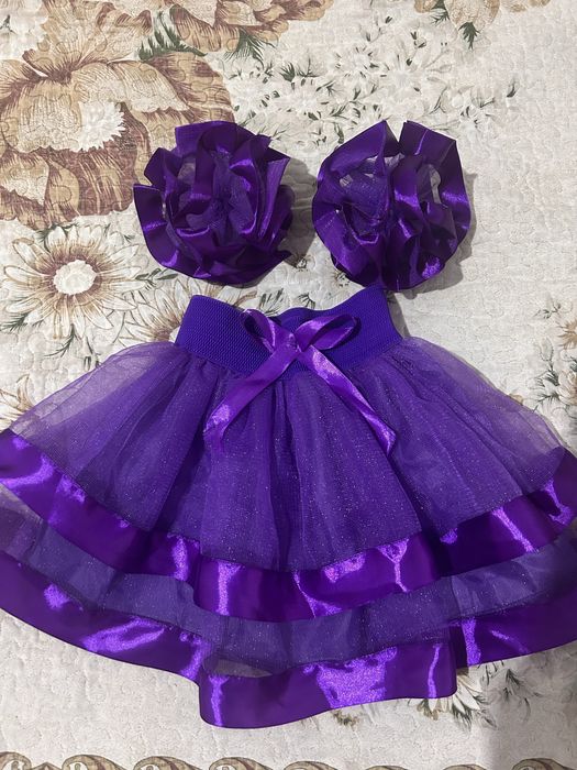 Юбка пачка и бантики 2000 тг