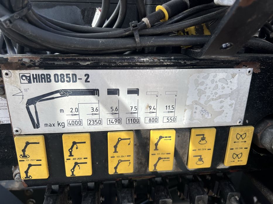 Mercedes atego basculabil cu macara