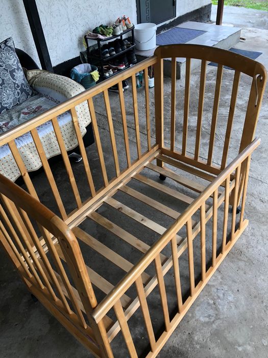 Детский манеж кровать + велосипед