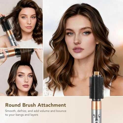 Нов Аксесоар кръгла четка Dyson Airwrap HS01/HS05/HS08 обем къдрици