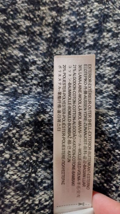 Пальто шерстяной от Massimodutti.