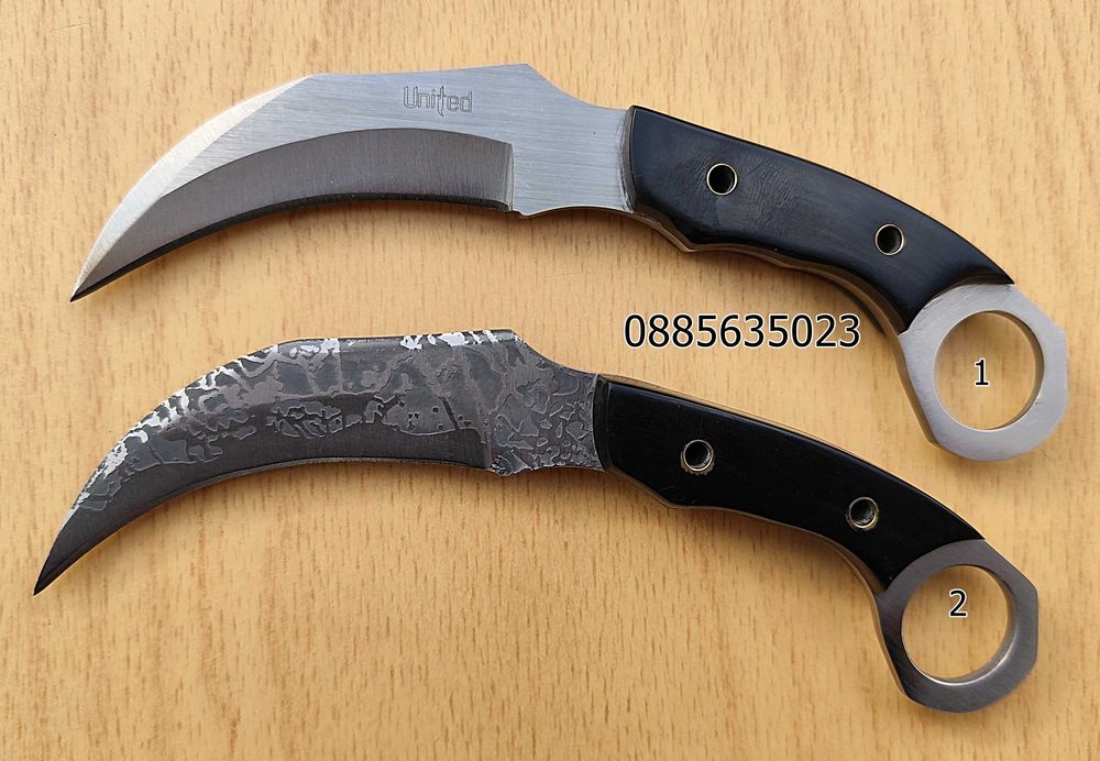 Карамбит с фиксирано острие / 5 модела /