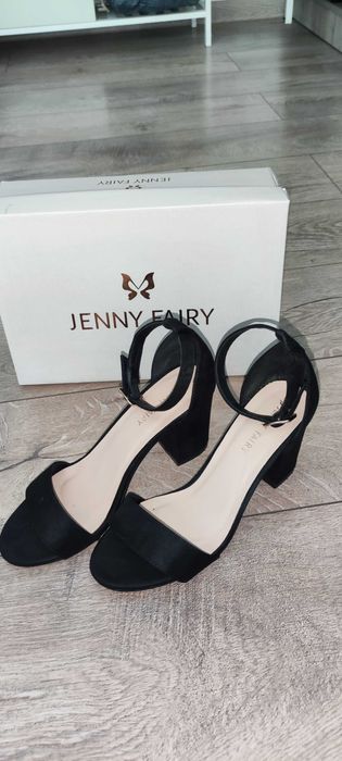 Елегантни/ежедневни сандали с ток Jenny Fairy