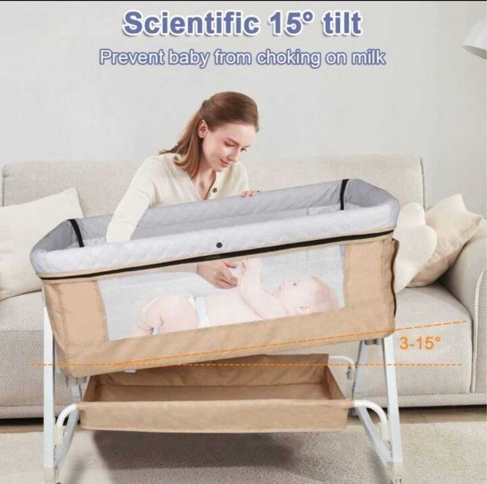 Бебешка кошара на колела в различни цветове