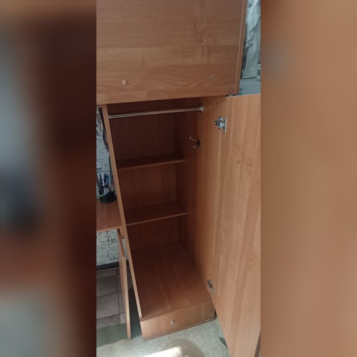 Кровать-чердак для подростка.Все в одном.