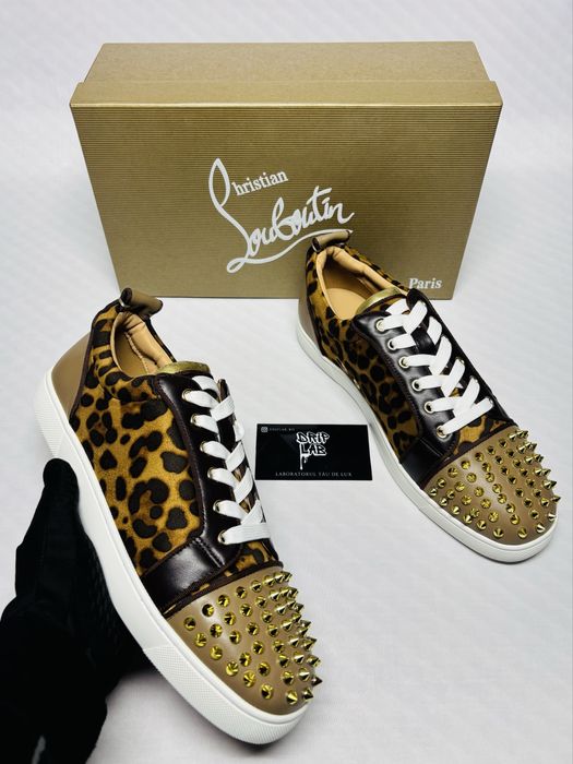 Christian Louboutin Low leopard 43