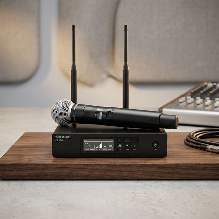SHURE Microfon Wireless

Profesional UHF Shure QLXD

B58 900MHz
