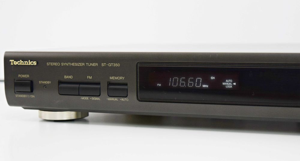 Tuner Technics ST-GT 350, radio