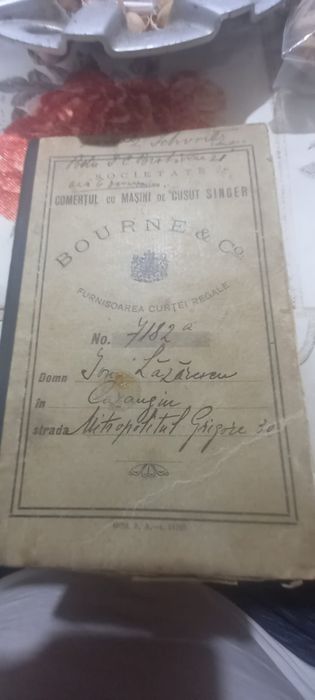 Mașină de cusut Singer 1936