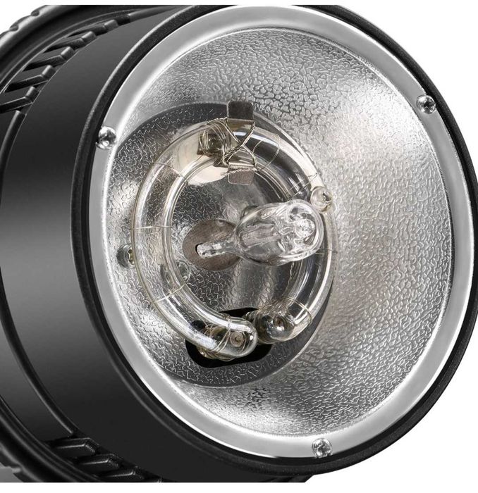 2 x Blitz Studio Foto Neewer N300W  cu acumulator, lampa modelare