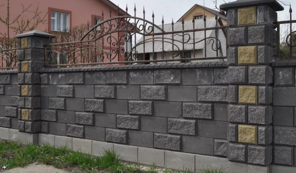 Кладка забора профисонално