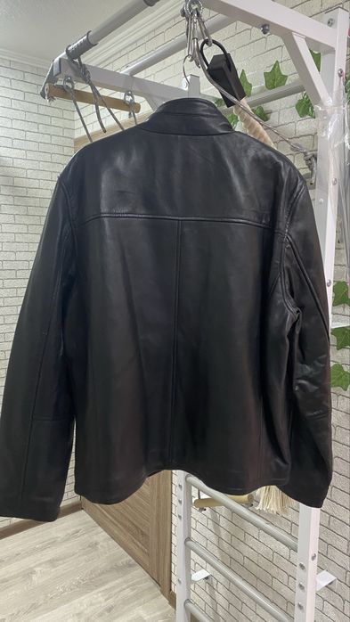 Мужская кожаная куртка