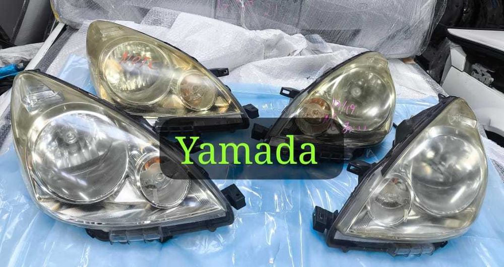 Nissan Note передний бампер оригинал задний