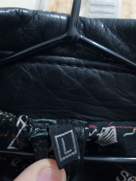 Geaca piele biker , moto chopper ,marimea L. Stare impecabila