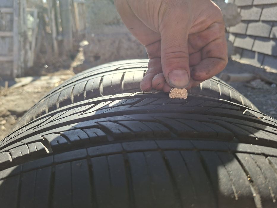 Продам комплект летних шин с дисками R15