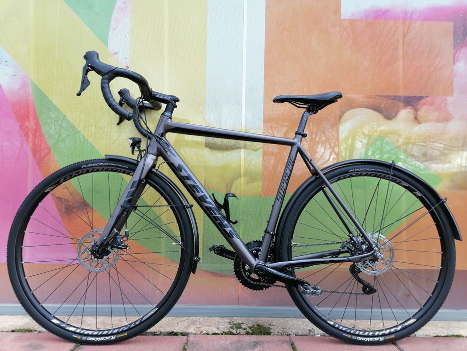 Гравел Stivens Supreme*2x11 Shimano 105*L размер*Дискови Спирачки