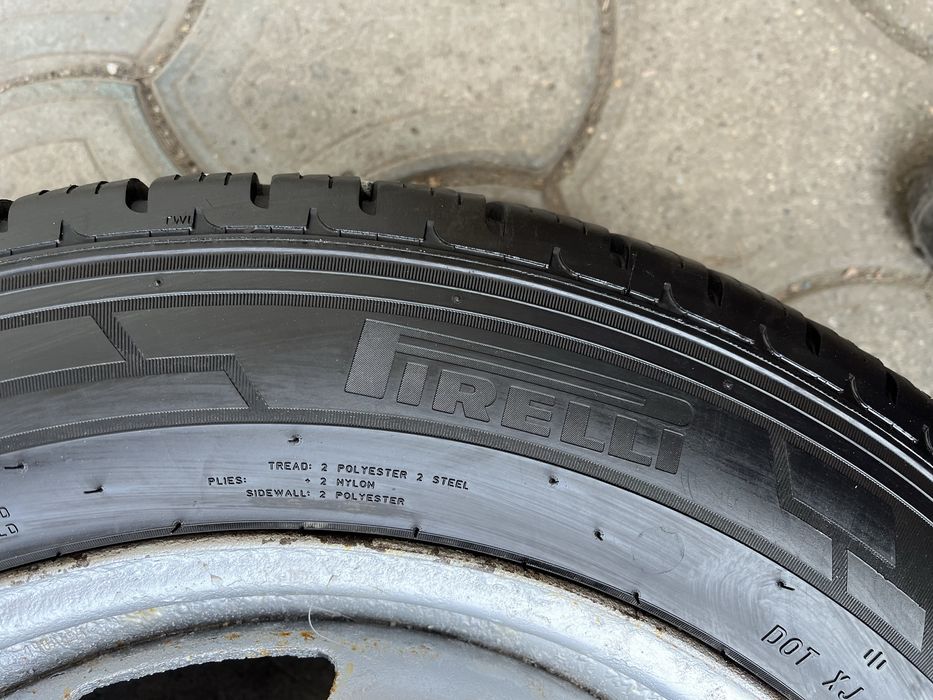 Jante otel 5x120mm, anvelope iarna 215/60 R17C, VW T5, T6, Multivan