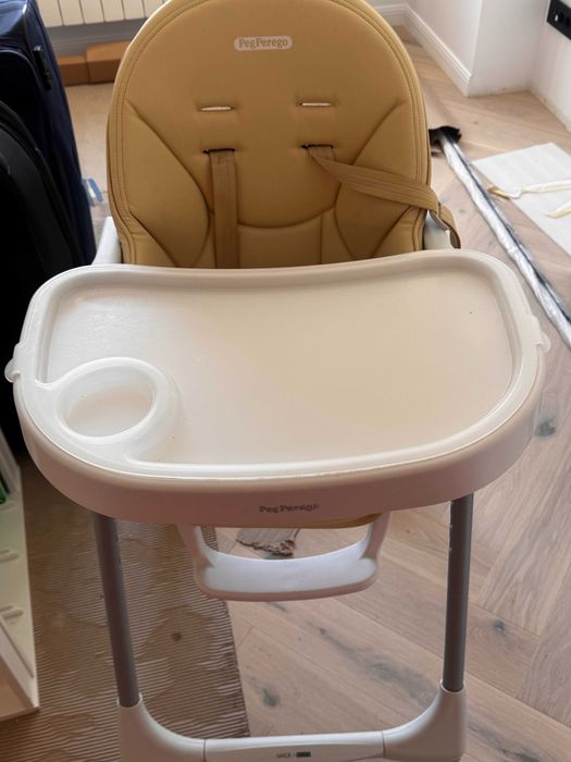 STARE EXCELENTA! Fara julituri, Curat- SCAUN de masa 2 in 1 PEG PEREGO Prima Pappa Zero Follow Me