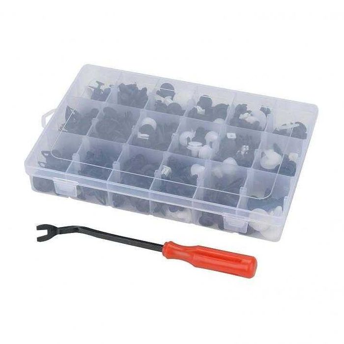 Комплект 421 авто клипсове + инструмент за демонтаж