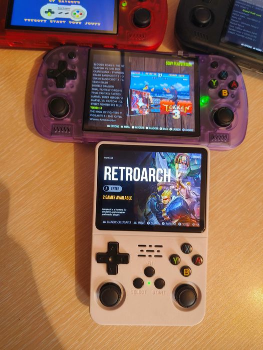 1Г ГАРАНЦИЯ R36H Pro Max ArkOS ретро конзола с 1 GB RAM Nintendo Sega PlayStation GameBoy Linux Mega Drive DS Super XBox Portable GTA Vice City 5 R36s