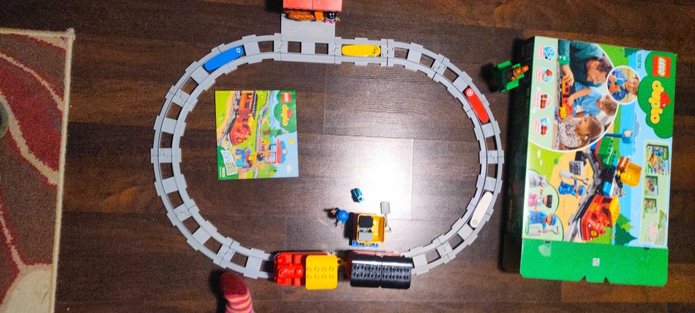 Lego duplo- trenul cu aburi