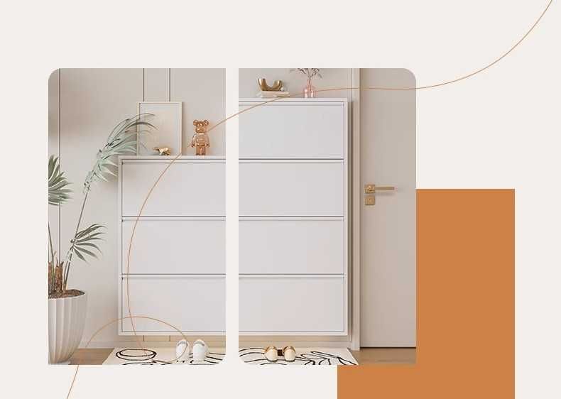 Шкаф за дверь для обуви

Обувной шкаф для узких пространств