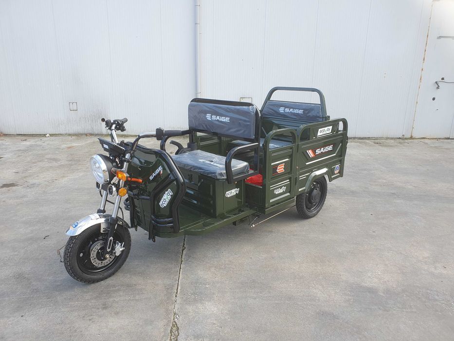 Електрическа карго триколка EcoWay модел ZD 3000W 72V/32Ah Tовар 500кг