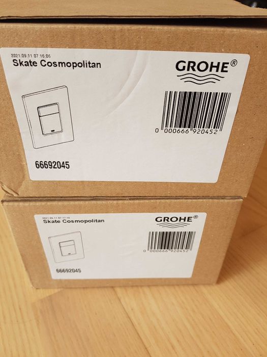 2 clapete Grohe Skate Cosmopolitan Crom lucios pentru wc incastrat