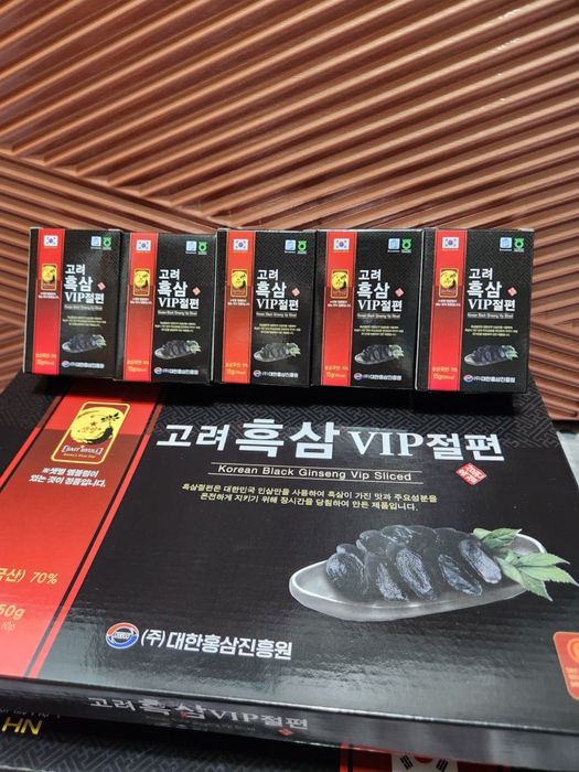 Koreya jenshen mahsulotlari