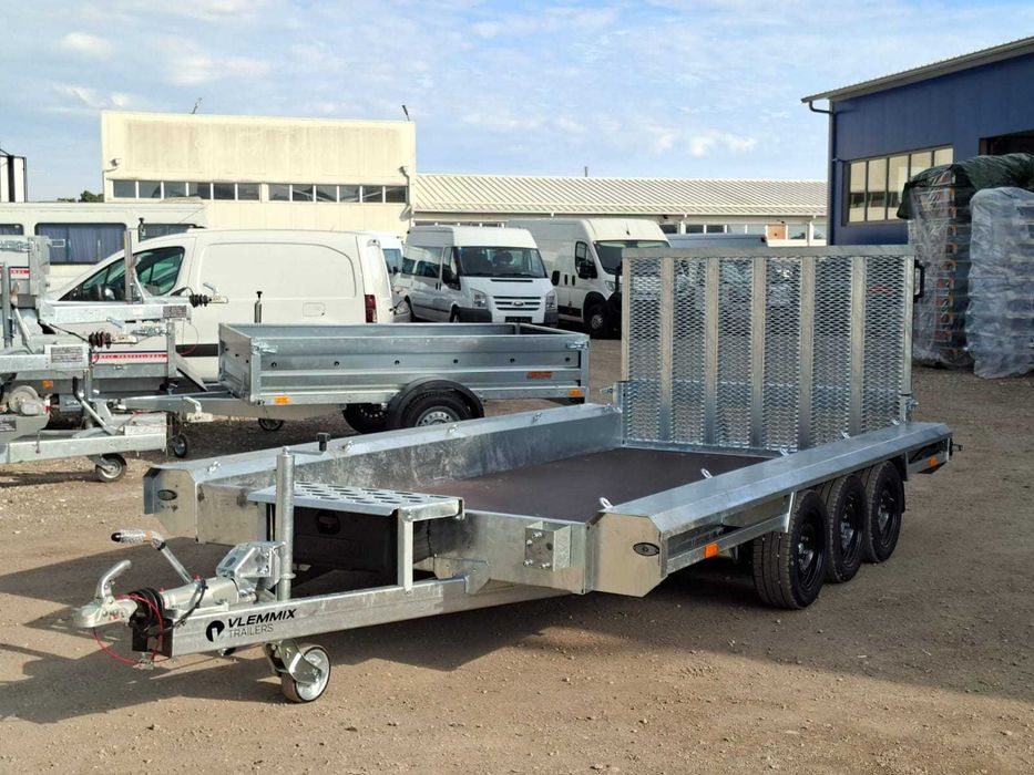 НОВО ремарке за строителна техника VLEMMIX MT400 3500kg