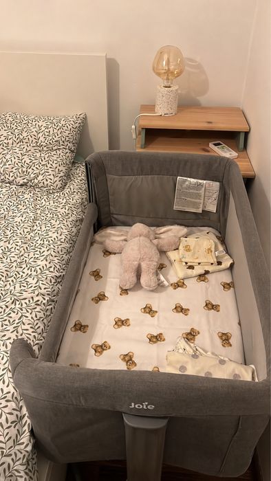 Patut pliant 2 in 1 Roomie, Gray Flannel, Joie