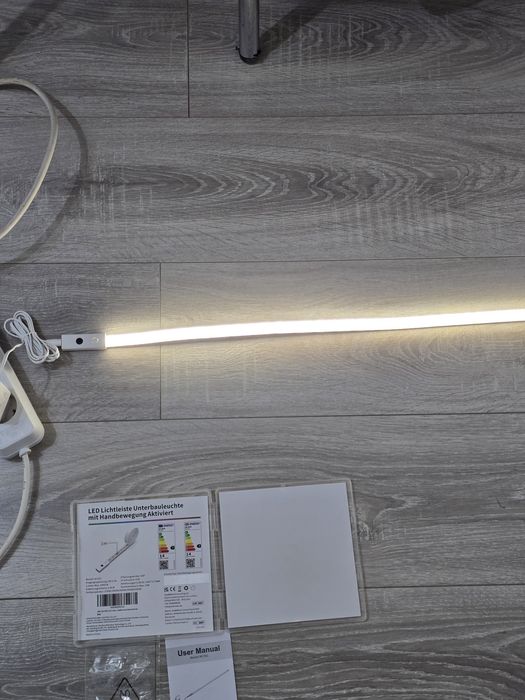 Bandă LED SIBI LIGHTING 1M pentru sub dulap, reglabilă, 24V, autoadezivă