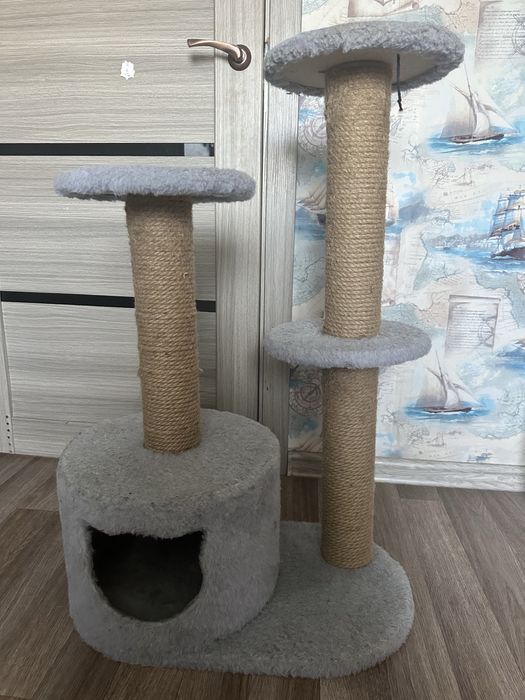 Домик для кошек с когтерками.