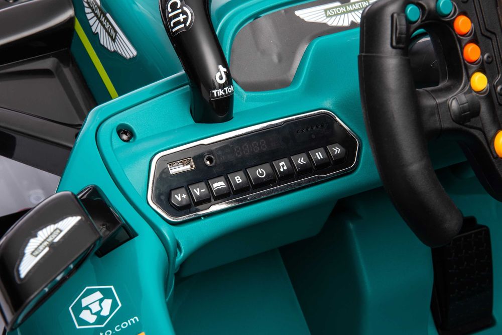 Masinuta electrica pentru copii, Formula 1 Aston Martin 160W 24V 5Ah