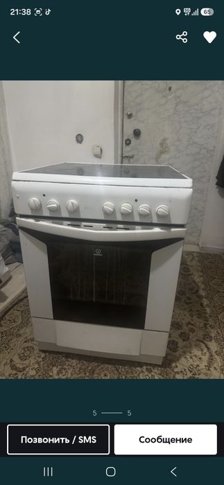 Продам стеклокерамическую плиту INDEZIT