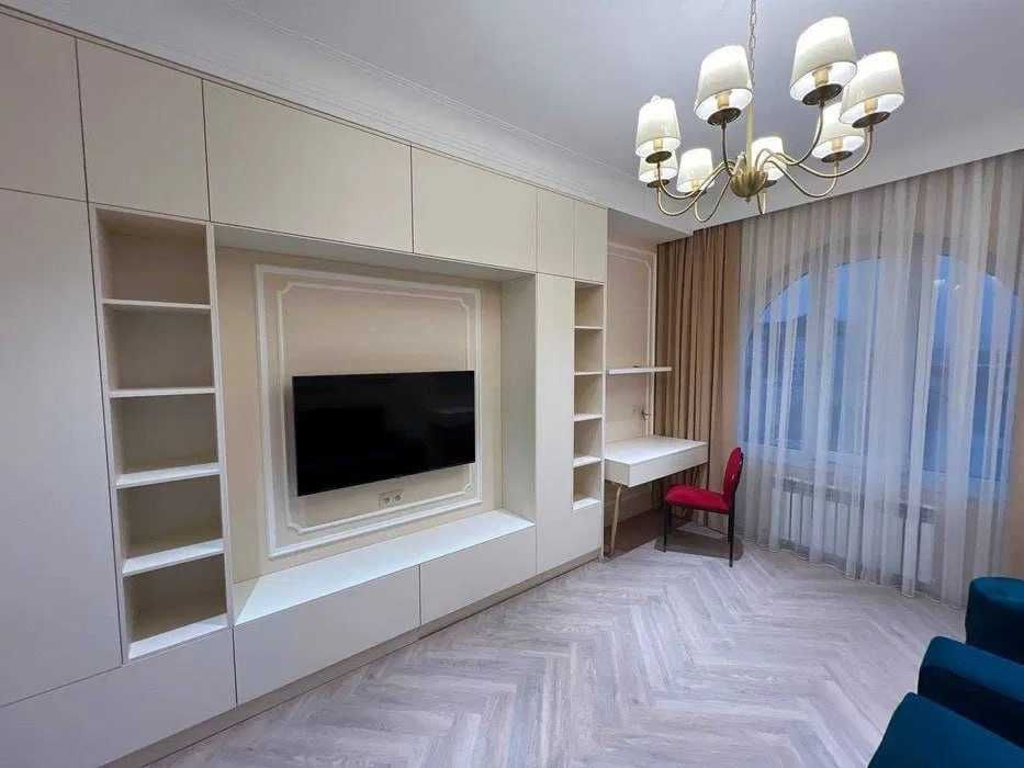 1-комн. евроремонт 43м2, 9/9, ЖК NRG Mirzo Ulugbek, Сайрам, метро БИЙ`