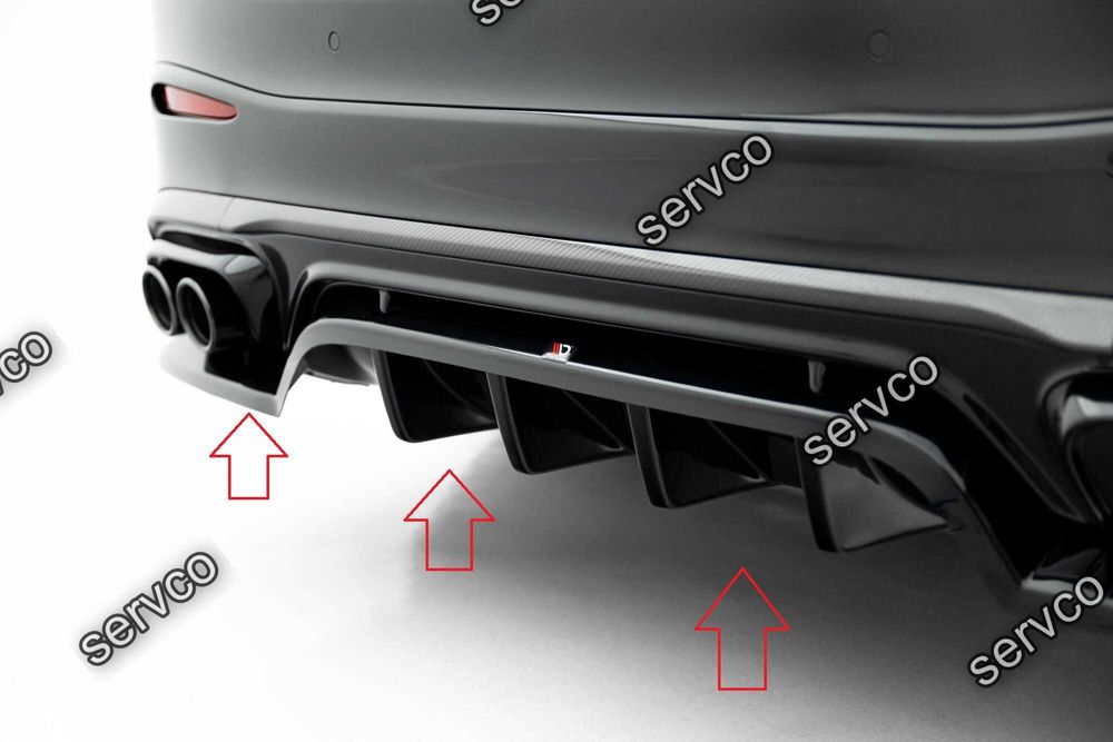 Prelungire splitter bara spate Mercedes GLC X254 43 AMG 2022- v2 - Maxton Design