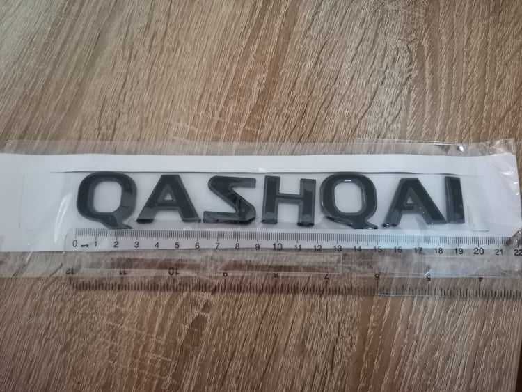 черен надпис Nissan Qashqai стар стил