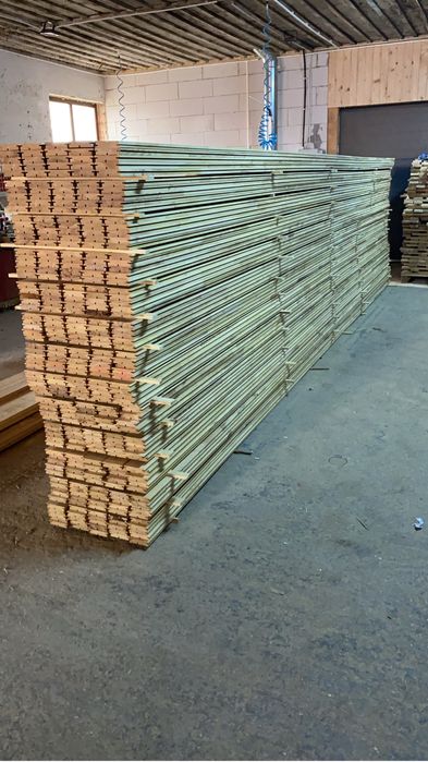 DECKING   PODEA TERASĂ / Lambriu Din Lemn De SALCÂM