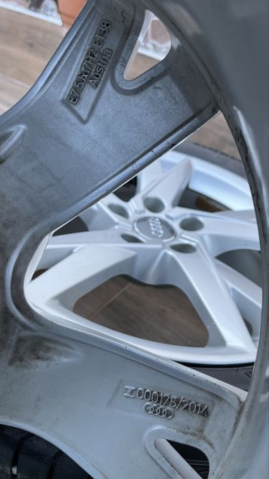 Jante Audi R17 Anvelope 2024 vară/Roți Audi A4(B8,B9) A5 A6 Q5 Pirelli