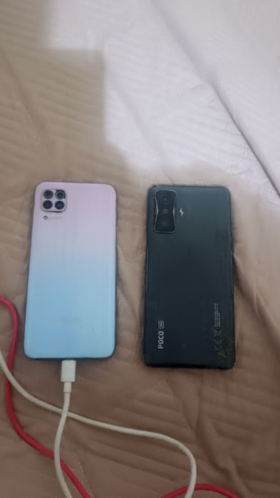 Телефон Huawei и poco