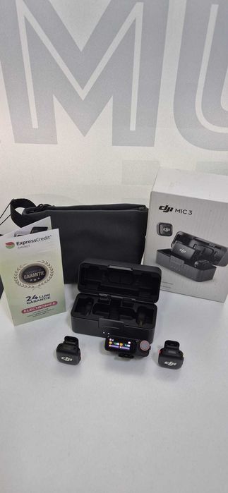 (AG46) Lavaliera DJI Mic 3 B.5018 Garantie 2 ani