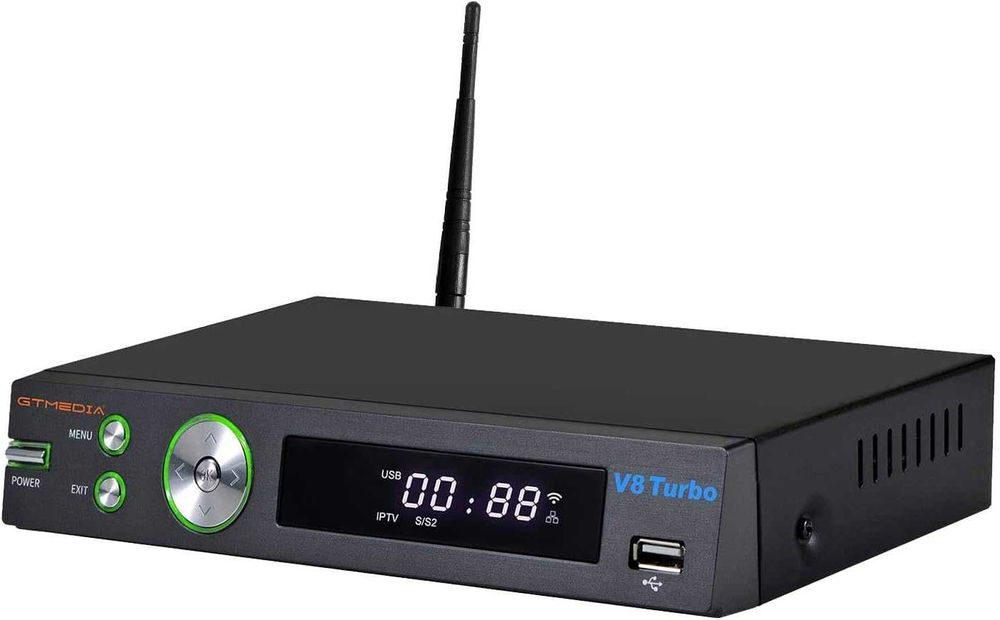 GTMedia V8 Turbo Pro2 H.265 наземен декодер и сателитен приемник