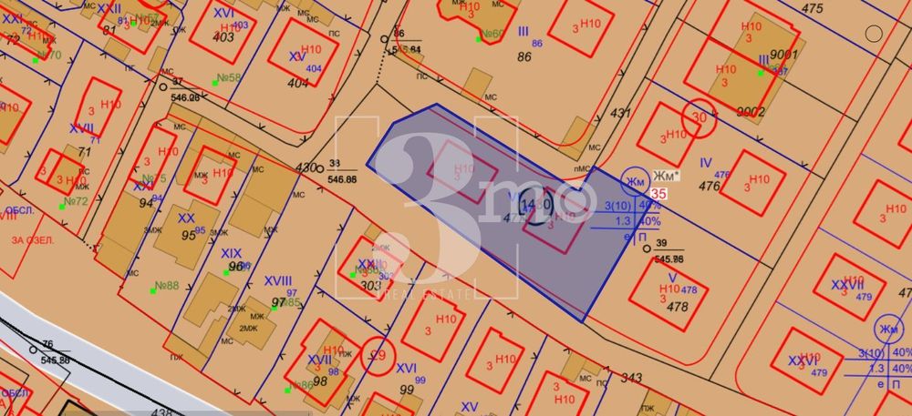 Продава се Парцел в София, Абдовица - 1170 кв.м за 90 €/кв.м - Снимка #1